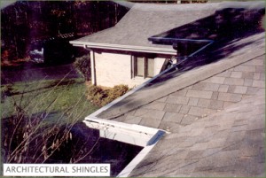 LeavesOut Gutter Cover Installation on Architectural Shingles Roof
